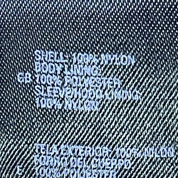 The North Face Blue Full Zip Hooded Rain Jacket Lightweight‎ Water Resist Hyvent - Picture 13 of 14